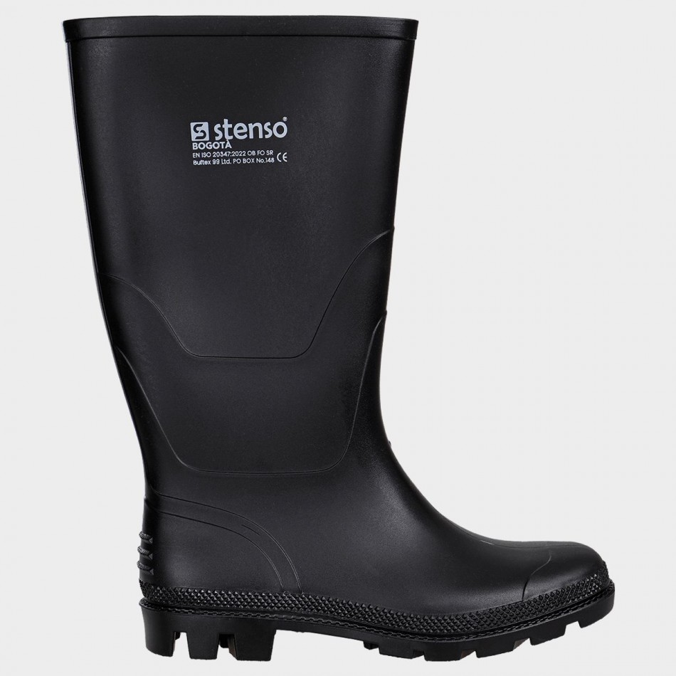 Γαλότσες εργασίας BOGOTA OB FO SR PVC BLACK