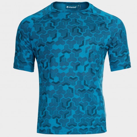 Κοντομάνικη μπλούζα REVOLT COOL-DRY PETROL