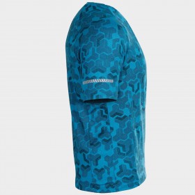 Κοντομάνικη μπλούζα REVOLT COOL-DRY PETROL 3