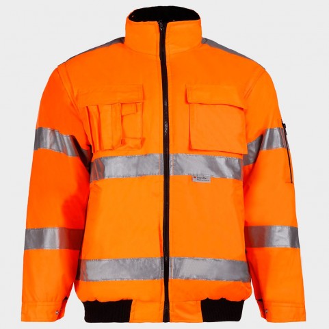 Μπουφάν υψηλής ορατότητας CLOVELLY HV ORANGE