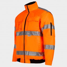 Μπουφάν υψηλής ορατότητας CLOVELLY HV ORANGE 4