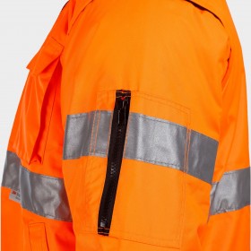 Μπουφάν υψηλής ορατότητας CLOVELLY HV ORANGE 5