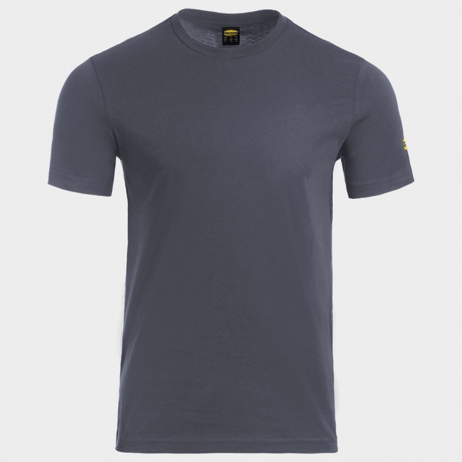 Κοντομάνικη μπλούζα DIADORA SMART 2.0 STEEL GREY