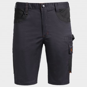 Βερμούδα εργασίας Kastor Stretch GREY/ORANGE 1