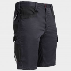 Βερμούδα εργασίας Kastor Stretch GREY/ORANGE 3