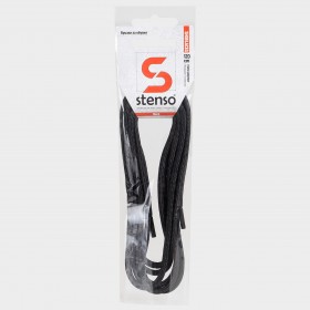 Κορδόνια για παπούτσια STENSO BLACK 120см