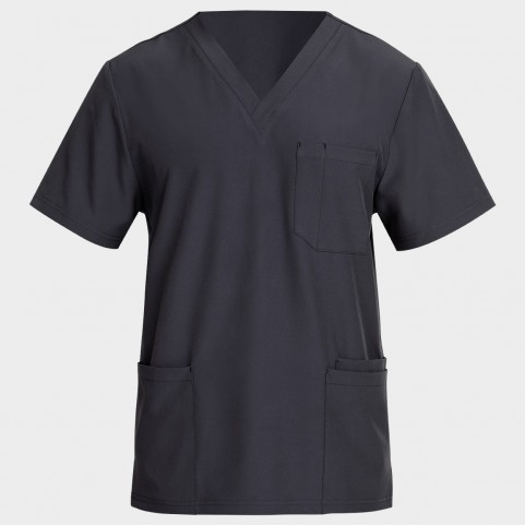 Ανδρική ιατρική μπλούζα NOBBY DARK GREY