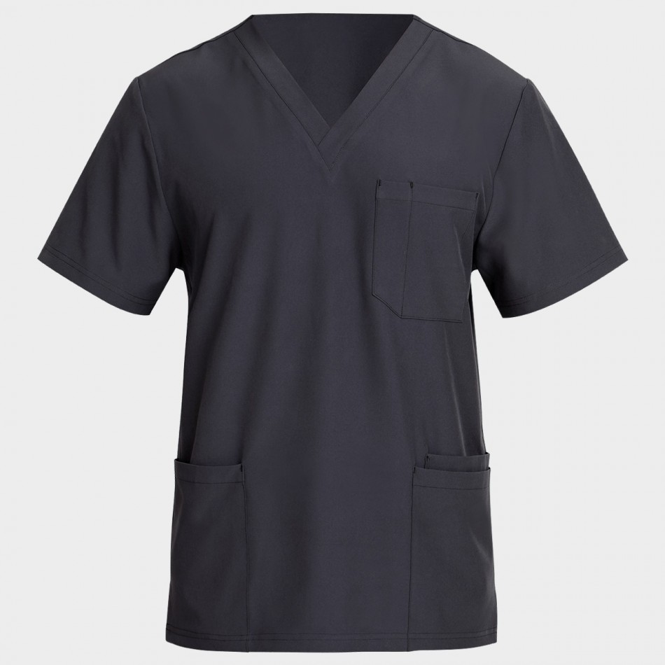 Ανδρική ιατρική μπλούζα NOBBY DARK GREY