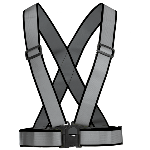 Αντανακλαστική ζώνη STENSO REFLECTIVE ELASTIC 2.0 HV BLACK