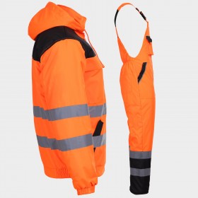 Σετ εργασίας φωσφοριζέ COLLINS HV 2.0 ORANGE WINTER 7