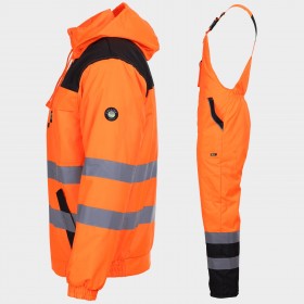 Σετ εργασίας φωσφοριζέ COLLINS HV 2.0 ORANGE WINTER 8