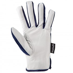 GILT AGAZ Leather and textile gloves 2