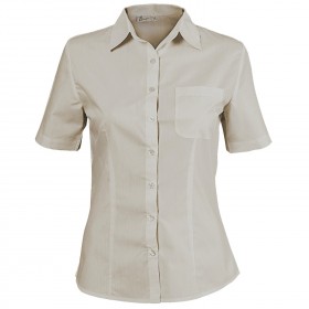 CAMISA BEIGE Lady's short sleeve shirt