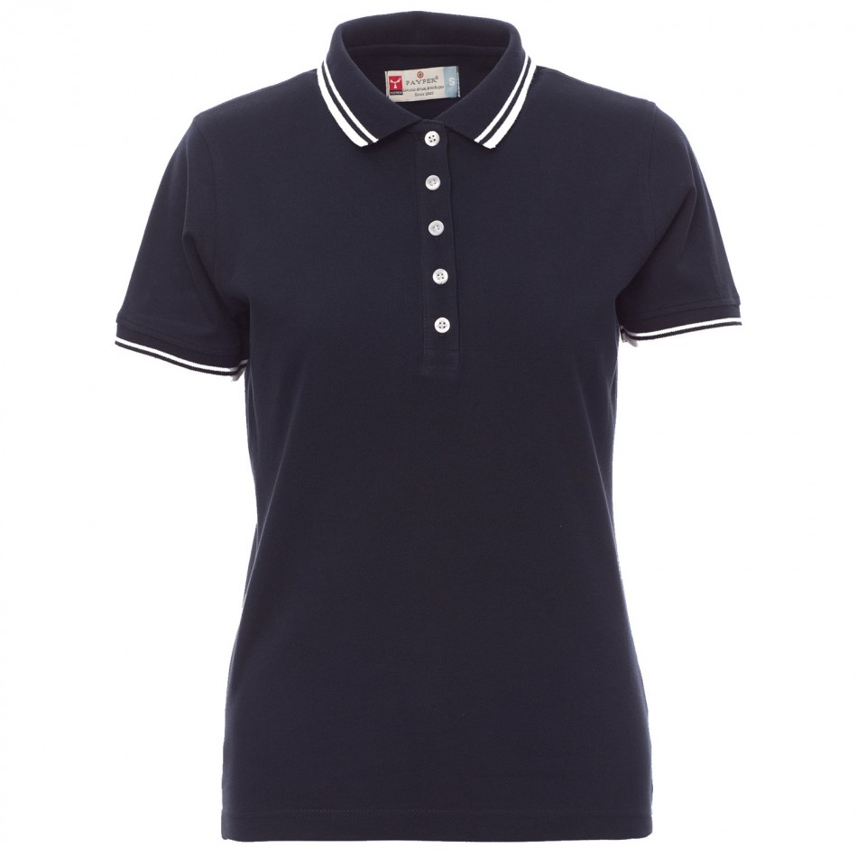 PAYPER SKIPPER NAVY Lady's polo t-shirt