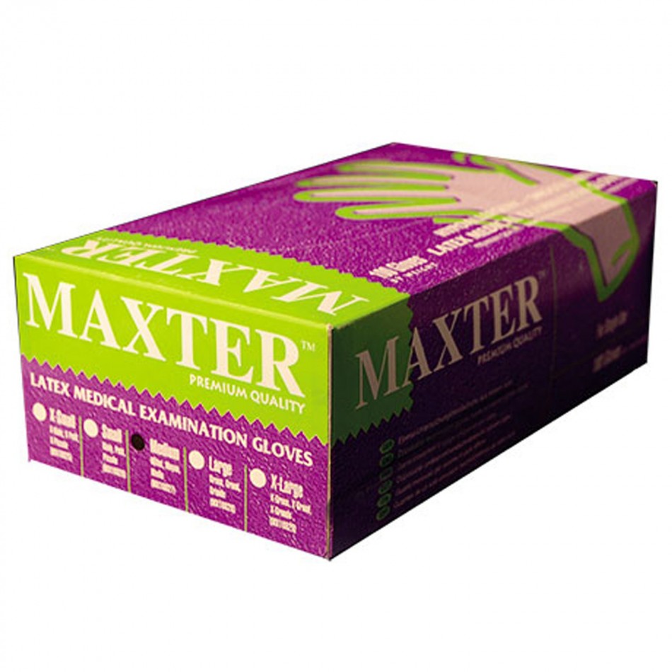 MAXTER LATEX Disposable latex gloves