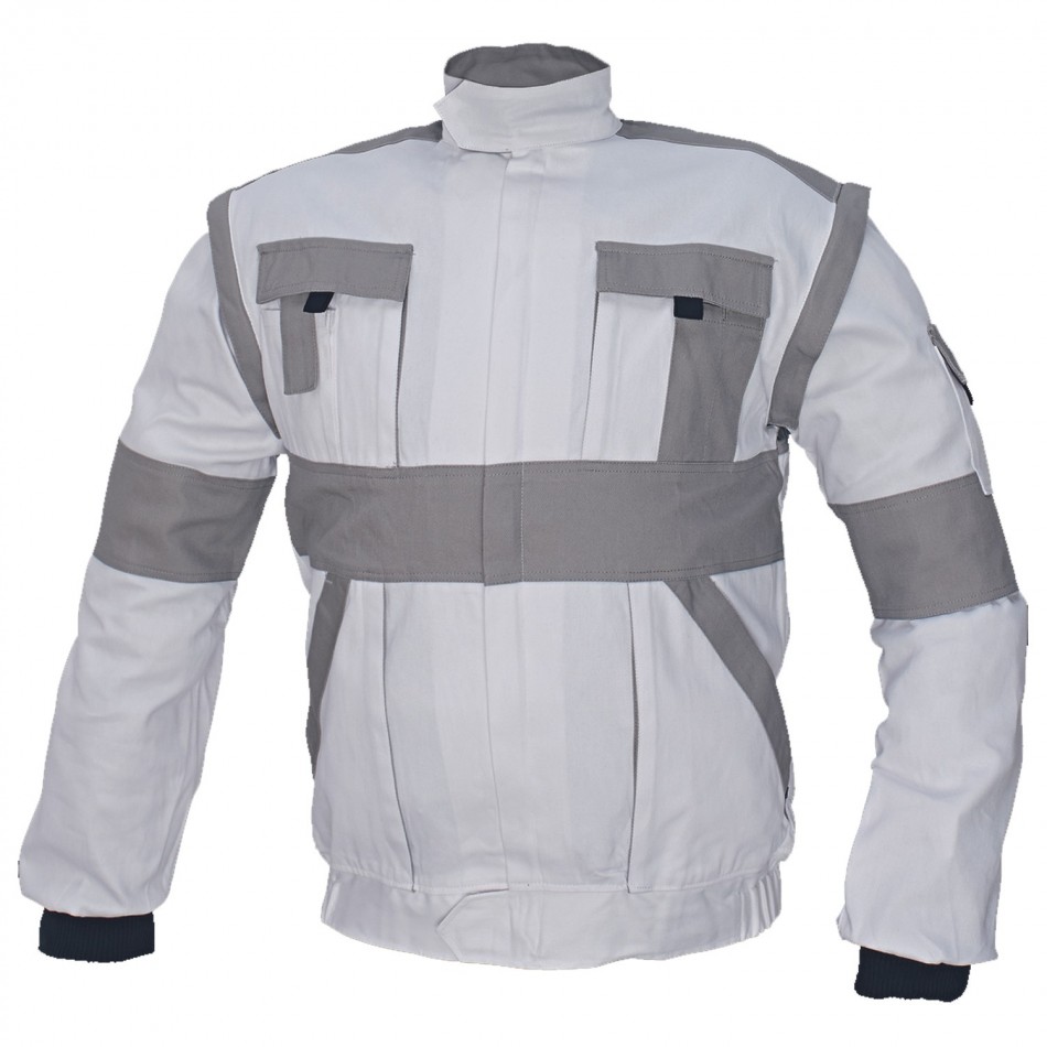 MAX WHITE/GREY Μπουφάν εργασίας