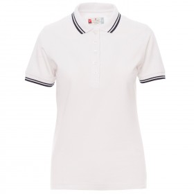 PAYPER SKIPPER WHITE Lady's polo t-shirt 1