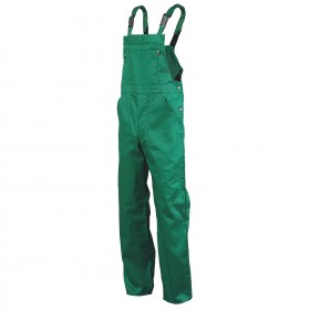 REX-S LIGHT GREEN Work bib pants 1