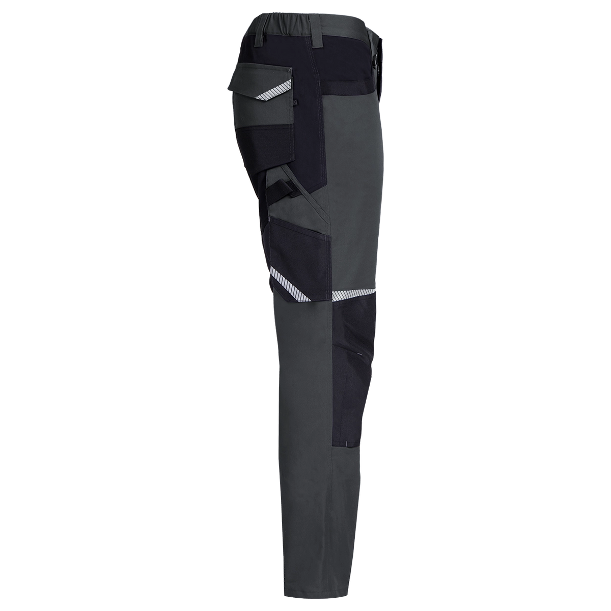 Work trouser KASTOR MECHANICAL STRETCH GREY/BLACK