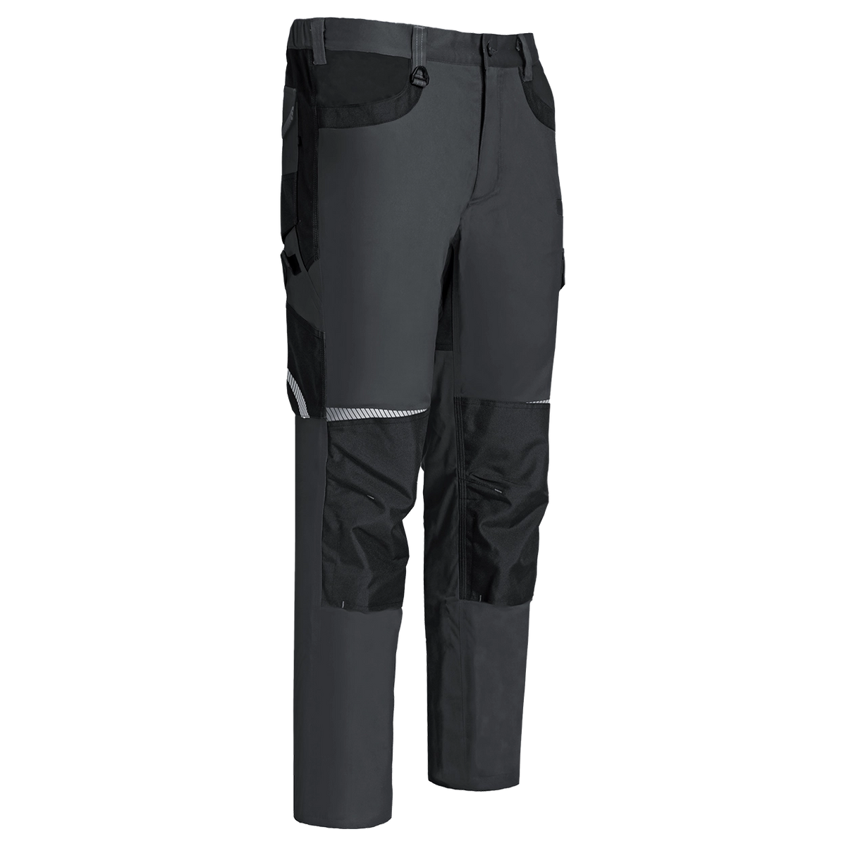Work trouser KASTOR MECHANICAL STRETCH GREY/BLACK