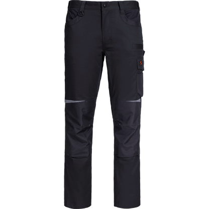 Work trouser KASTOR MECHANICAL STRETCH BLACK/BLACK