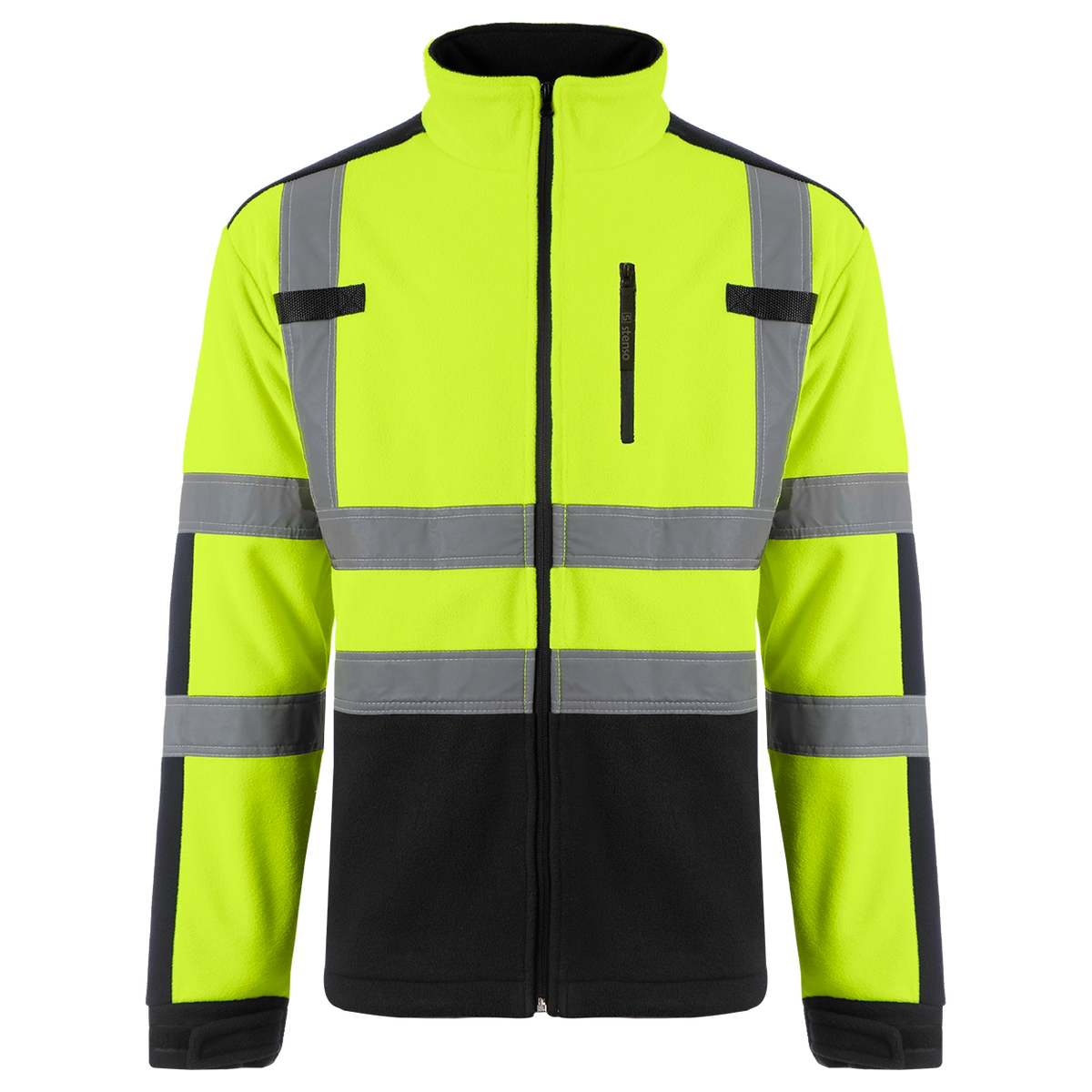 Φούτερ Εργασίας NOBEL HV FLEECE YELLOW/BLACK