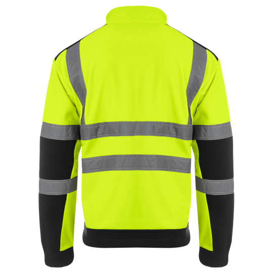 Φούτερ Εργασίας NOBEL HV FLEECE YELLOW/BLACK