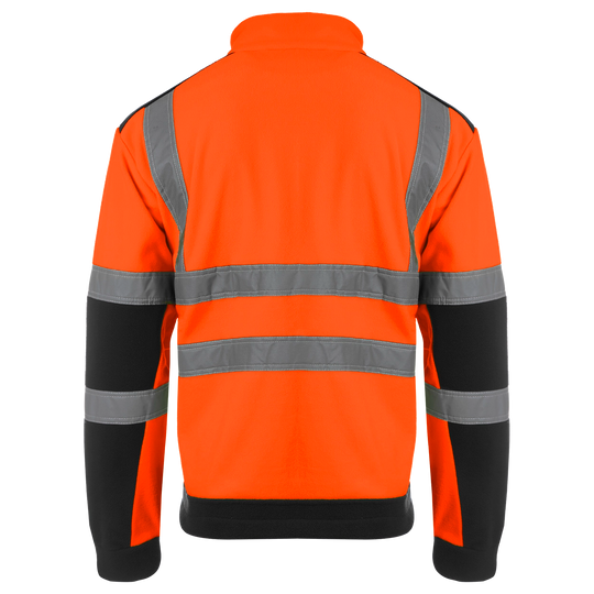 Φούτερ Εργασίας NOBEL HV FLEECE ORANGE/BLACK