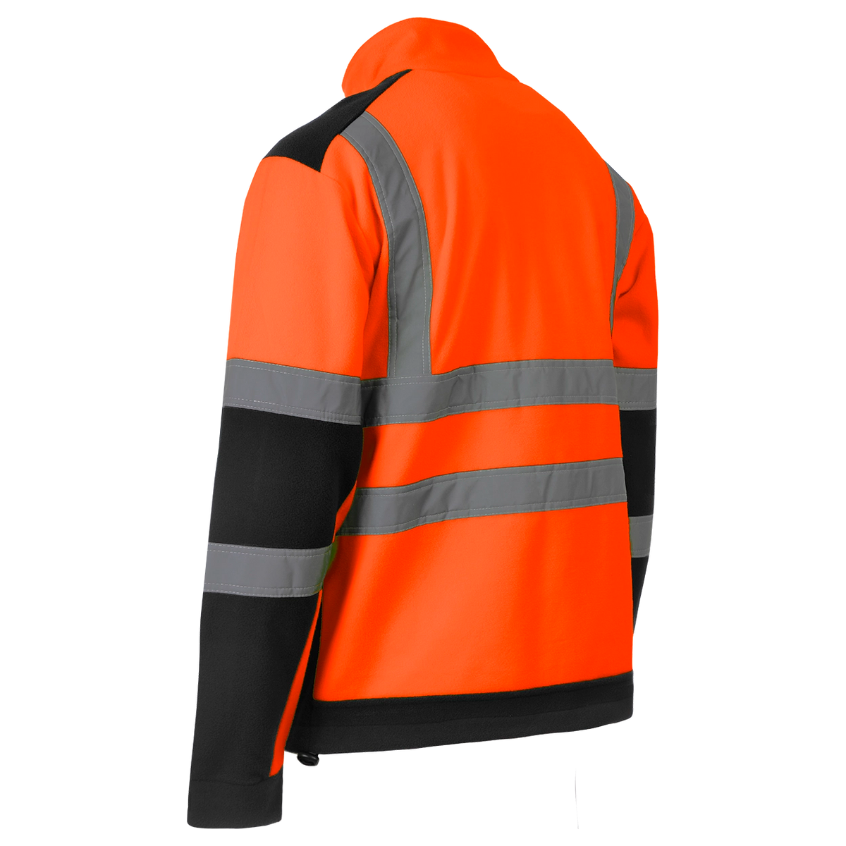 Φούτερ Εργασίας NOBEL HV FLEECE ORANGE/BLACK
