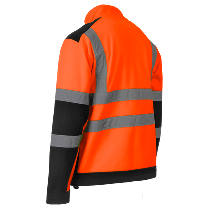 Φούτερ Εργασίας NOBEL HV FLEECE ORANGE/BLACK