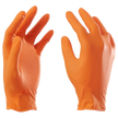 Γάντια νιτριλίου χωρίς πούδρα PAYPER NITRO-DIAMOND, 8.4 гр. ORANGE