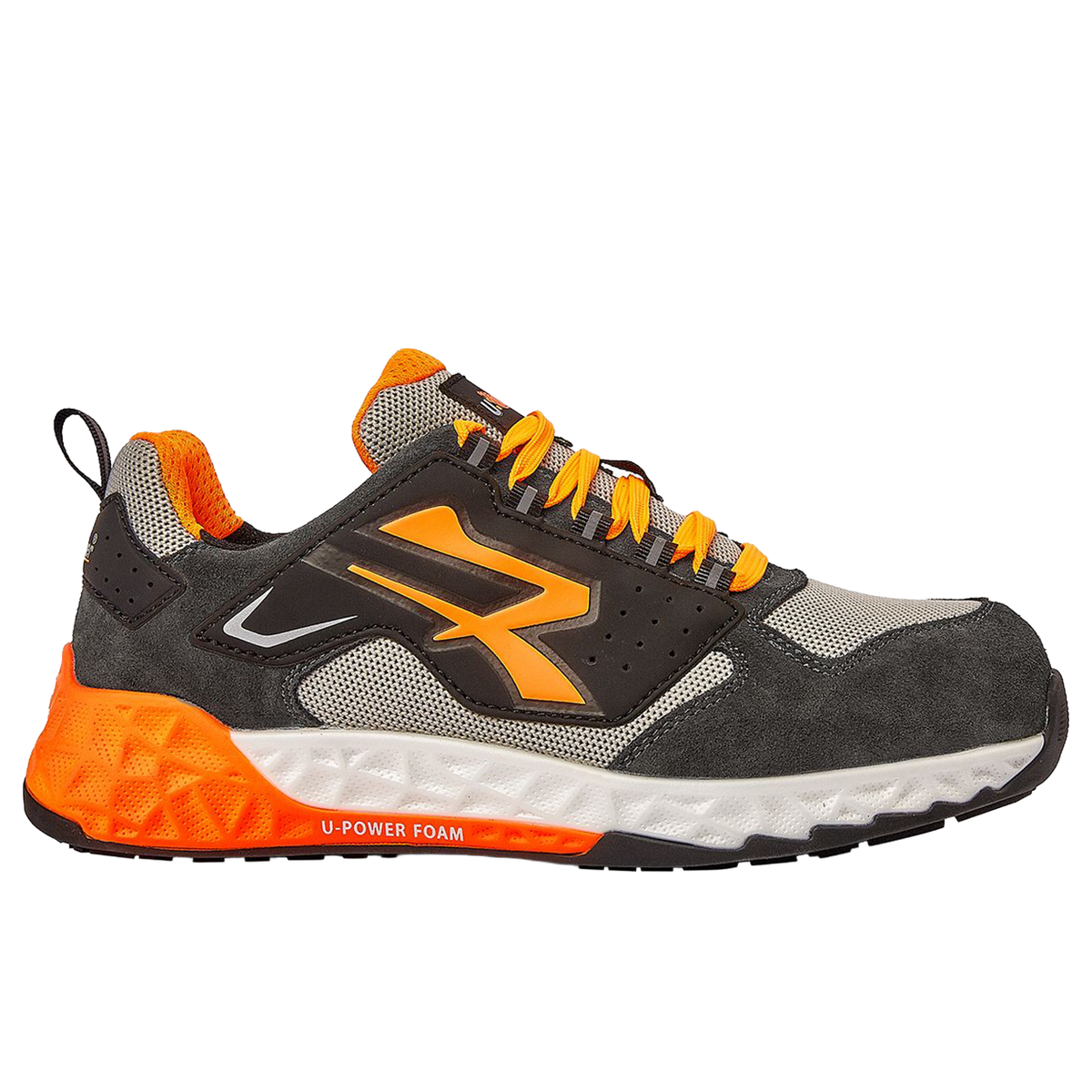 Παπούτσια εργασίας U-POWER JAIME ESD S1PS HI HRO FO SR DARK GREY/ORANGE