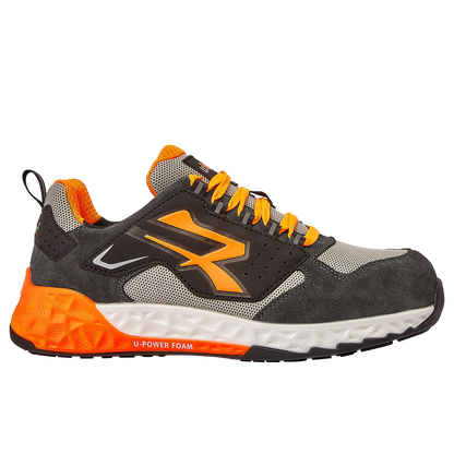 Παπούτσια εργασίας U-POWER JAIME ESD S1PS HI HRO FO SR DARK GREY/ORANGE