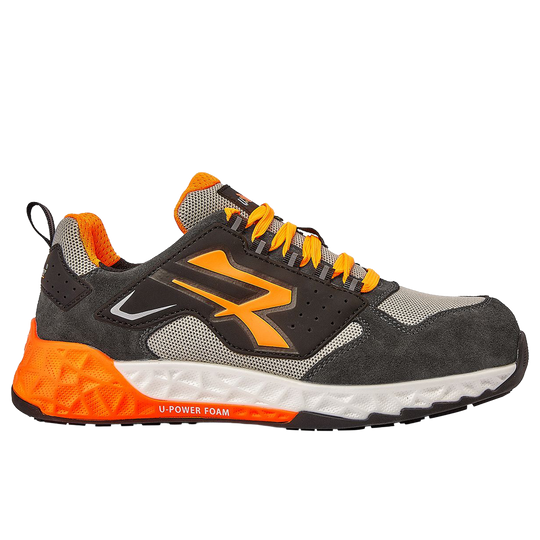 Παπούτσια εργασίας U-POWER JAIME ESD S1PS HI HRO FO SR DARK GREY/ORANGE
