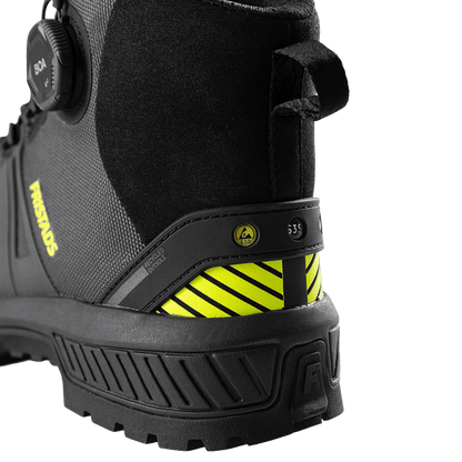 Παπούτσια εργασίας FRISTADS ComfortStep S3S ESD GREY/YELLOW
