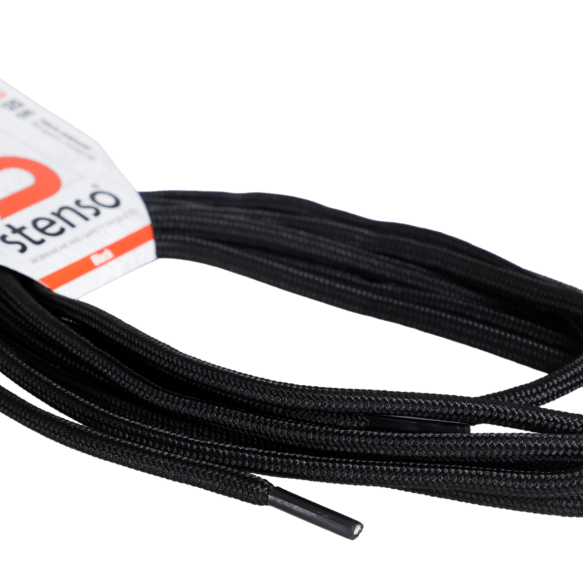 Κορδόνια για παπούτσια STENSO BLACK 140см