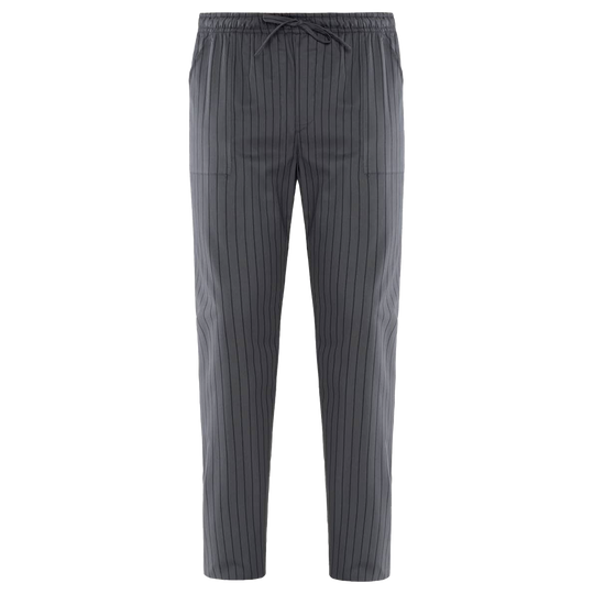 Παντελόνι Κουζίνας με λεπτή ρίγα ENRICO GREY STRIPE