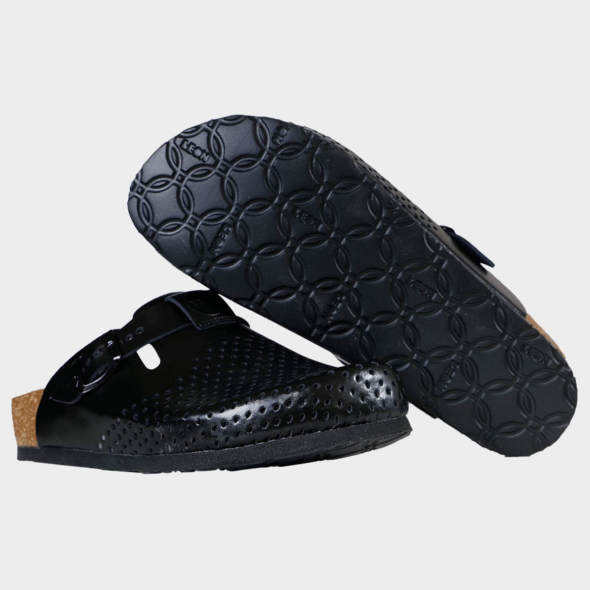 Γυναικεία σαμπό LEON LADY BLACK - 6