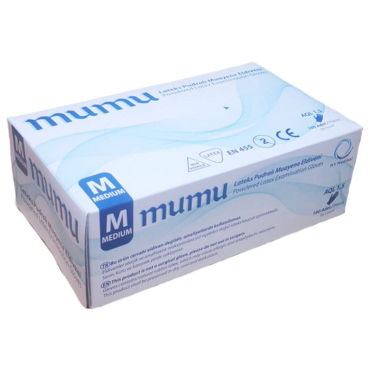 MUMU LATEX Disposable latex gloves