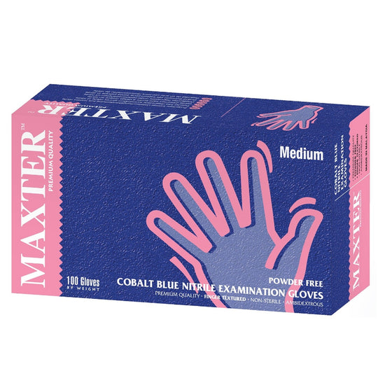Γάντια νιτριλίου μιας χρήσης MAXTER NITRILE PF