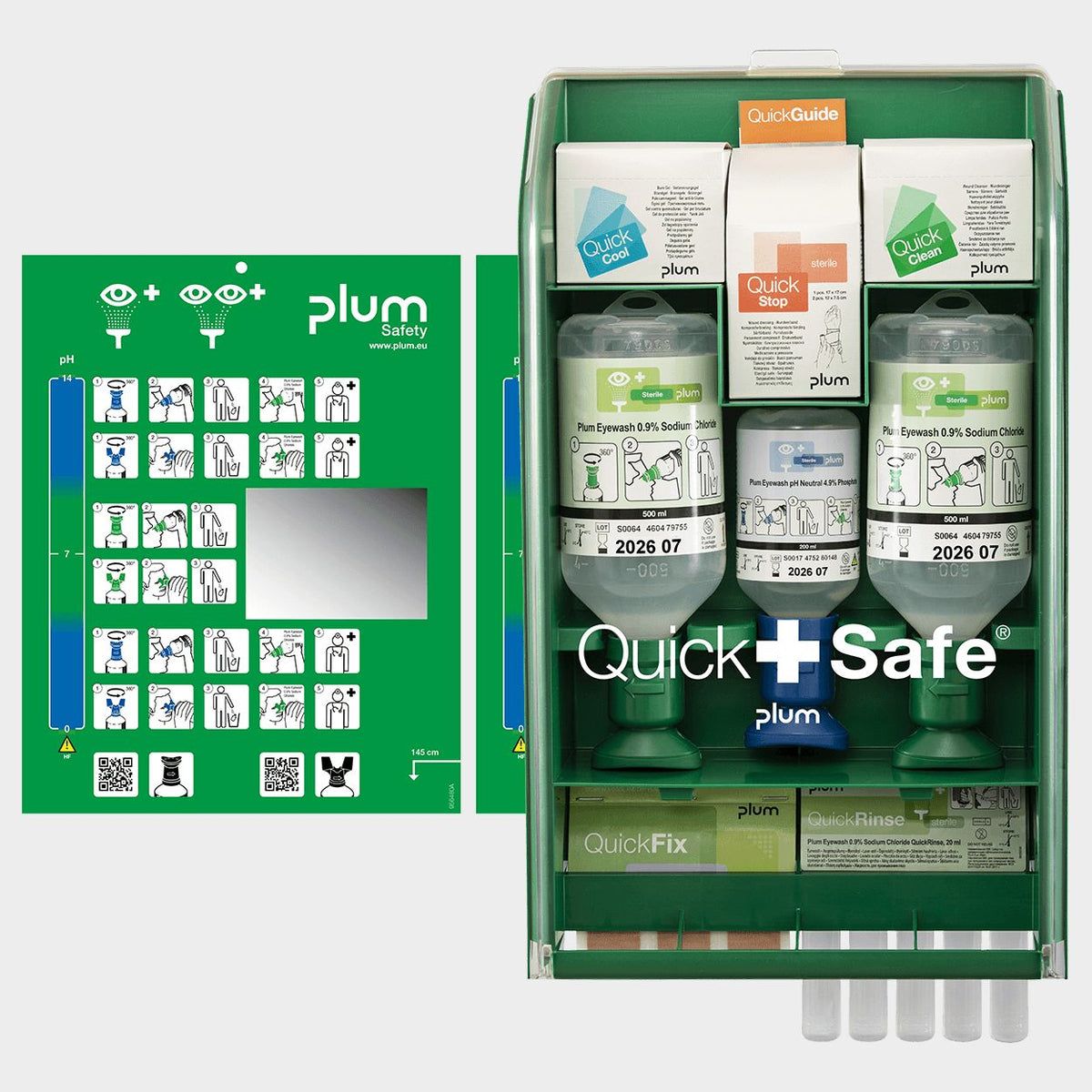 Σταθμός πρώτων βοηθειών PLUM QUICKSAFE COMPLETE BOX - 3