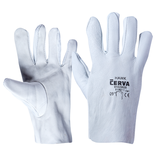HAWK Full leather gloves