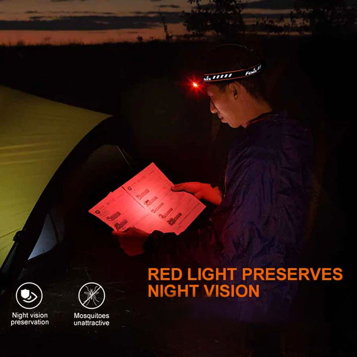 Φακός κεφαλής FENIX HM70R LED - 5