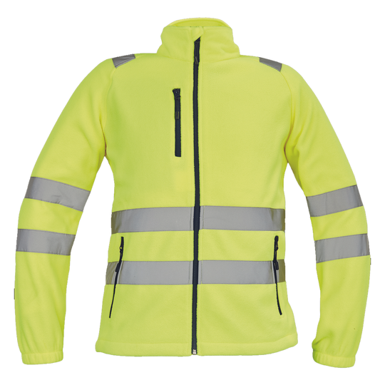Μπουφάν υψηλής ορατότητας ALMERIA HV YELLOW FLEECE