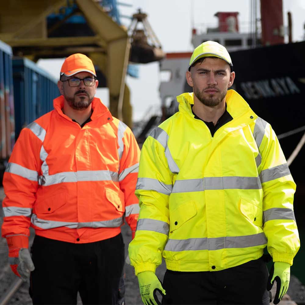 Ανακλαστικό μπουφάν CLOTON ORANGE - 2