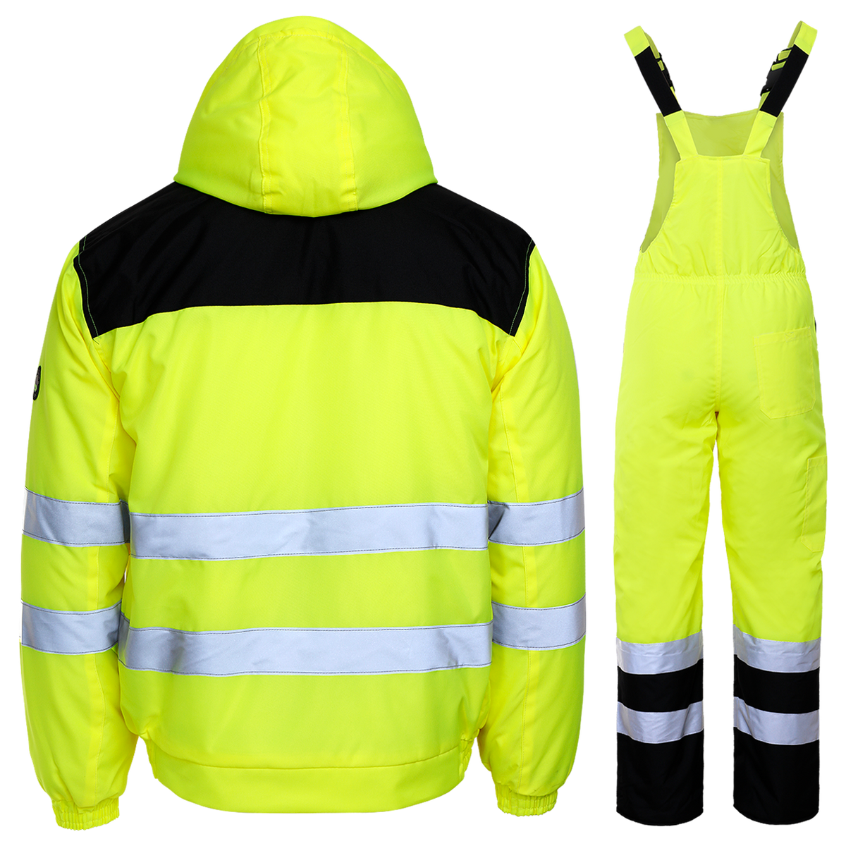 Σετ εργασίας φωσφοριζέ COLLINS HV YELLOW WINTER - 3
