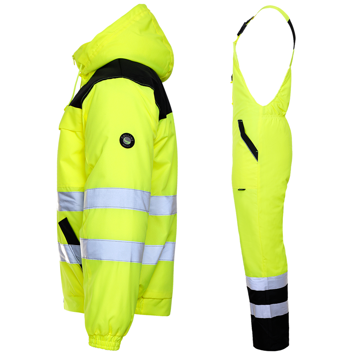 Σετ εργασίας φωσφοριζέ COLLINS HV YELLOW WINTER - 9