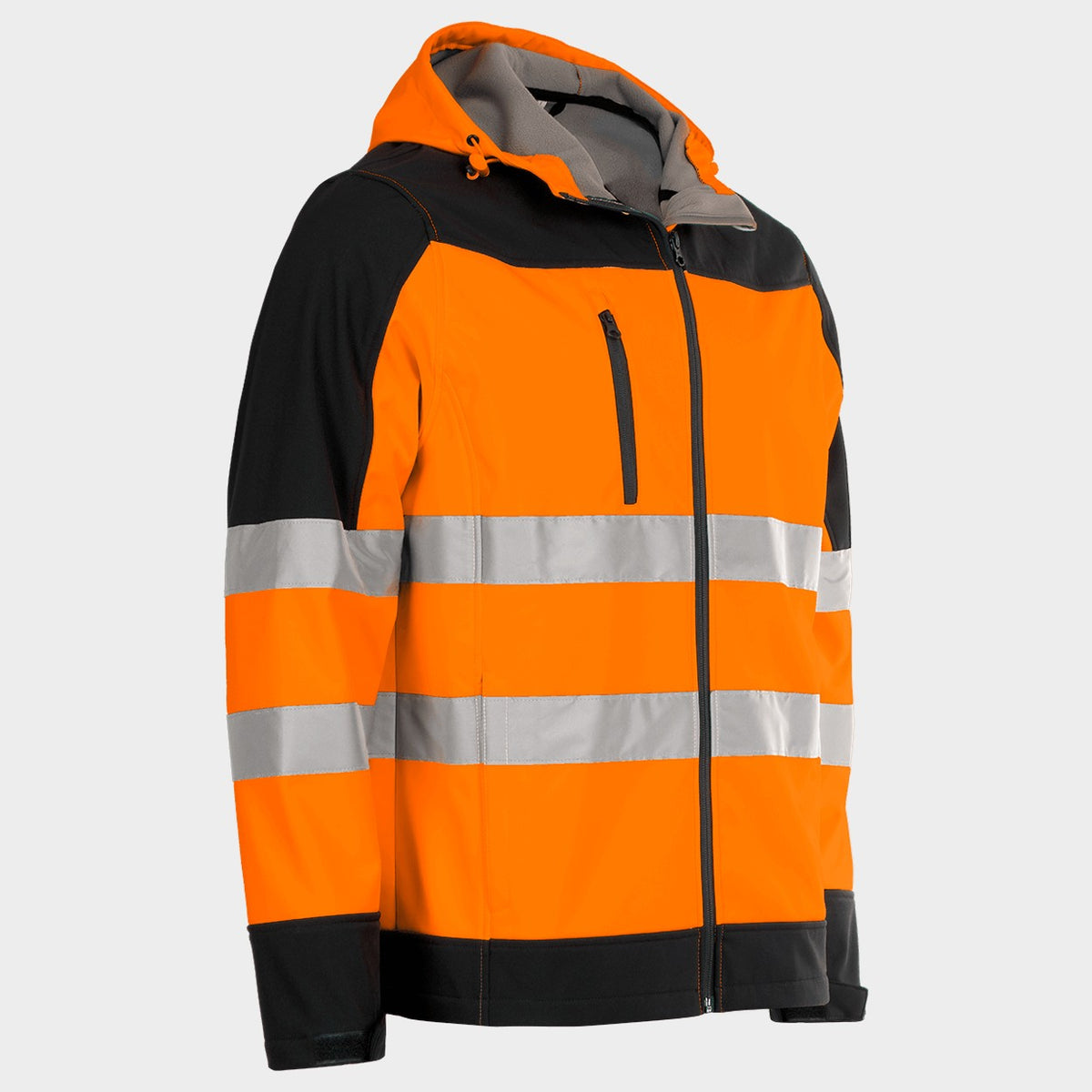 Ανακλαστικό μπουφάν softshell NOBEL 2.0 ORANGE - 5