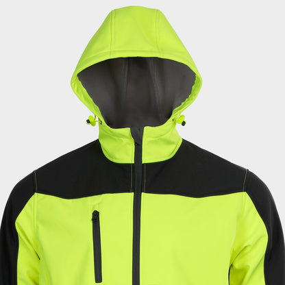 Ανακλαστικό μπουφάν softshell NOBEL 2.0 YELLOW - 7