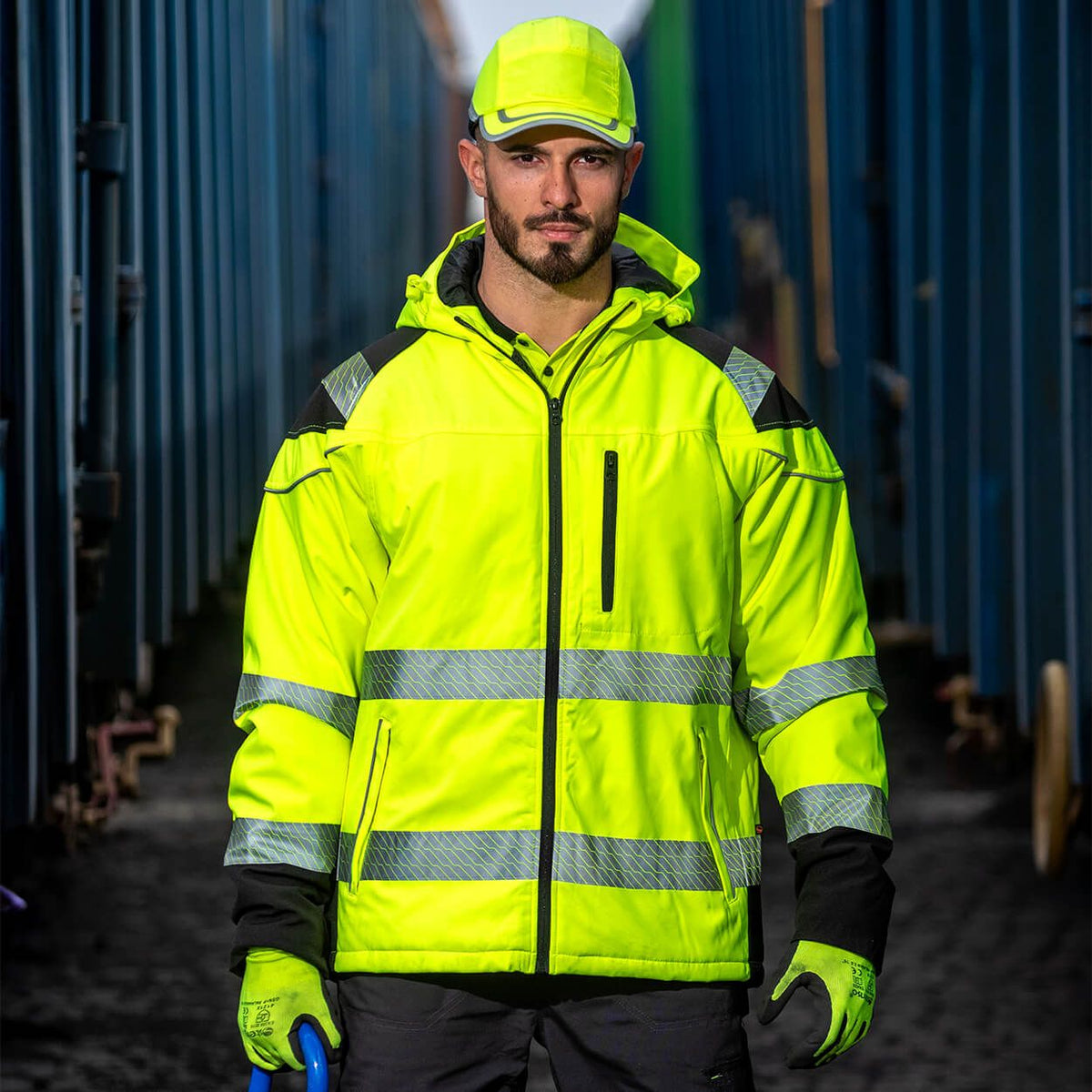 Υψηλής ορατότητας PRISMA HV YELLOW Μπουφάν softshell - 2